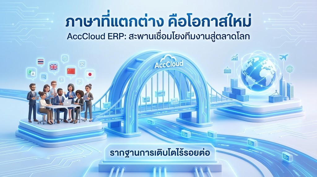 ภาษาที่แตกต่าง ไม่ใช่อุปสรรค แต่คือโอกาส